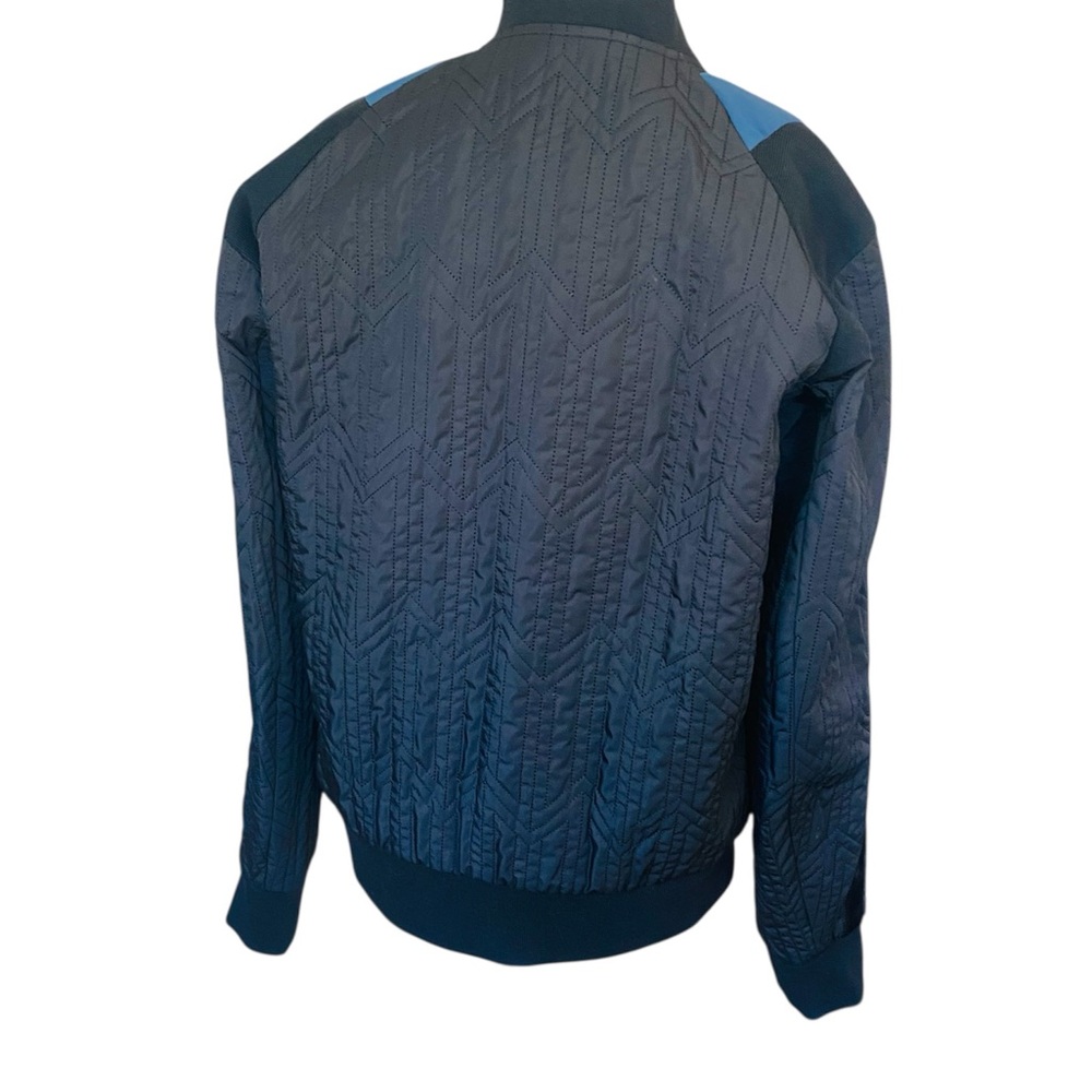 MCM Christopher Raeburn Collab Unisex Med Quilted Black Bomber Jacket ret $1120 - Picture 6 of 14
